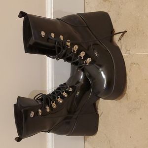 Roc Pelham Wedge Platform Boots Size 9 EU 40